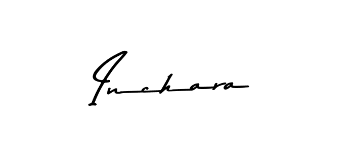 Inchara stylish signature style. Best Handwritten Sign (Asem Kandis PERSONAL USE) for my name. Handwritten Signature Collection Ideas for my name Inchara. Inchara signature style 9 images and pictures png