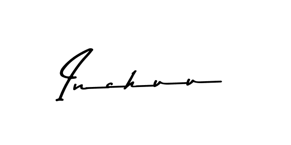 Create a beautiful signature design for name Inchuu. With this signature (Asem Kandis PERSONAL USE) fonts, you can make a handwritten signature for free. Inchuu signature style 9 images and pictures png
