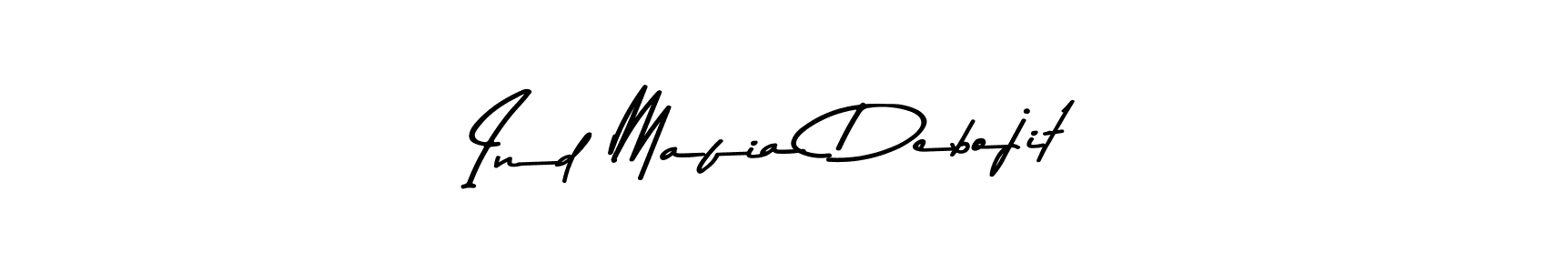 How to make Ind Mafia Debojit signature? Asem Kandis PERSONAL USE is a professional autograph style. Create handwritten signature for Ind Mafia Debojit name. Ind Mafia Debojit signature style 9 images and pictures png