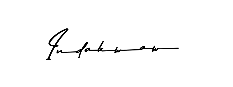 Make a beautiful signature design for name Indakwaw. With this signature (Asem Kandis PERSONAL USE) style, you can create a handwritten signature for free. Indakwaw signature style 9 images and pictures png