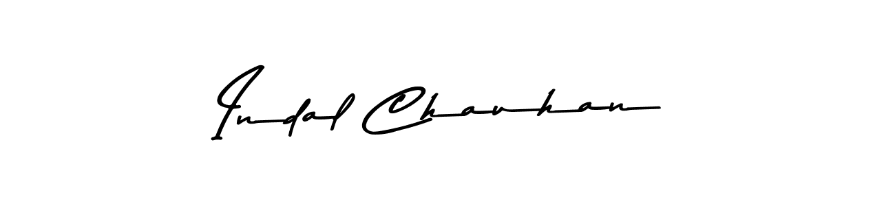 Here are the top 10 professional signature styles for the name Indal Chauhan. These are the best autograph styles you can use for your name. Indal Chauhan signature style 9 images and pictures png