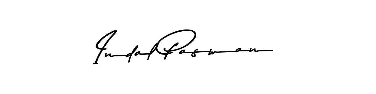 if you are searching for the best signature style for your name Indal Paswan. so please give up your signature search. here we have designed multiple signature styles  using Asem Kandis PERSONAL USE. Indal Paswan signature style 9 images and pictures png