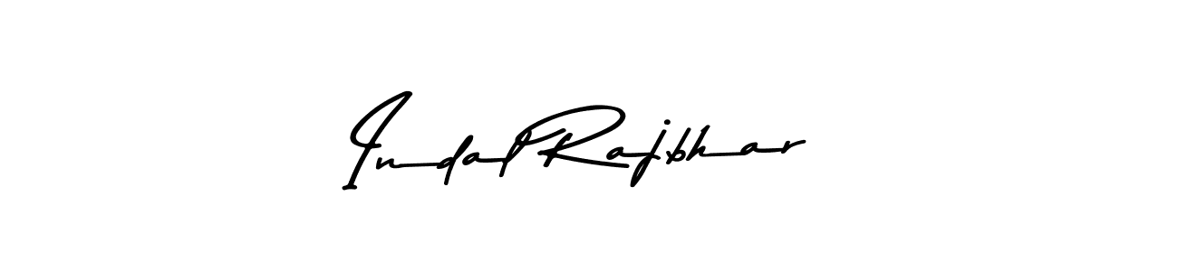 How to make Indal Rajbhar signature? Asem Kandis PERSONAL USE is a professional autograph style. Create handwritten signature for Indal Rajbhar name. Indal Rajbhar signature style 9 images and pictures png