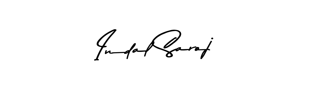 You should practise on your own different ways (Asem Kandis PERSONAL USE) to write your name (Indal Saroj) in signature. don't let someone else do it for you. Indal Saroj signature style 9 images and pictures png