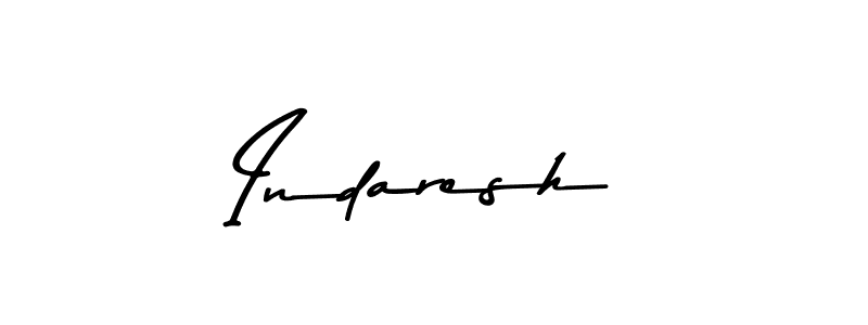 Indaresh stylish signature style. Best Handwritten Sign (Asem Kandis PERSONAL USE) for my name. Handwritten Signature Collection Ideas for my name Indaresh. Indaresh signature style 9 images and pictures png