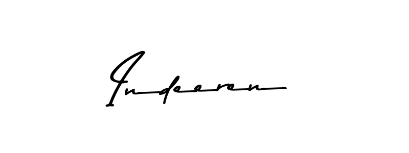 Asem Kandis PERSONAL USE is a professional signature style that is perfect for those who want to add a touch of class to their signature. It is also a great choice for those who want to make their signature more unique. Get Indeeren name to fancy signature for free. Indeeren signature style 9 images and pictures png