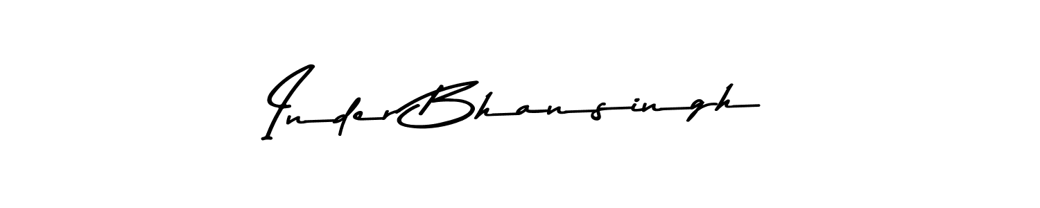 The best way (Asem Kandis PERSONAL USE) to make a short signature is to pick only two or three words in your name. The name Inder Bhansingh include a total of six letters. For converting this name. Inder Bhansingh signature style 9 images and pictures png