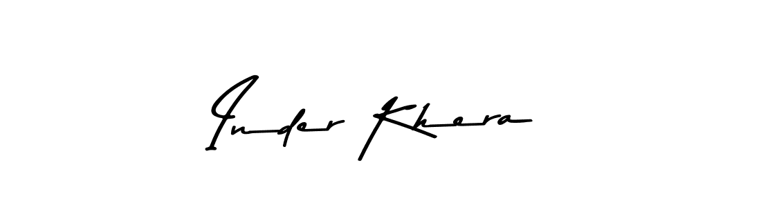 Also You can easily find your signature by using the search form. We will create Inder Khera name handwritten signature images for you free of cost using Asem Kandis PERSONAL USE sign style. Inder Khera signature style 9 images and pictures png