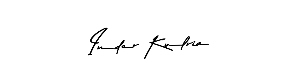 Make a beautiful signature design for name Inder Kulria. Use this online signature maker to create a handwritten signature for free. Inder Kulria signature style 9 images and pictures png