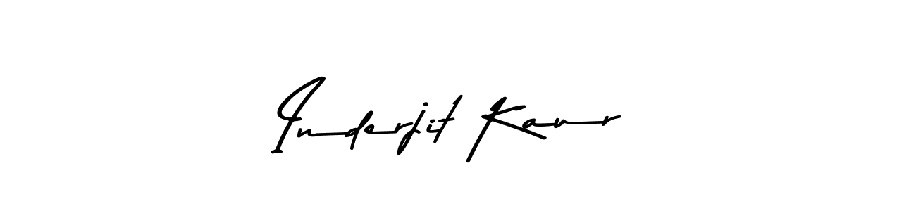 Also You can easily find your signature by using the search form. We will create Inderjit Kaur name handwritten signature images for you free of cost using Asem Kandis PERSONAL USE sign style. Inderjit Kaur signature style 9 images and pictures png