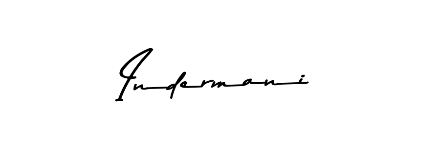 Similarly Asem Kandis PERSONAL USE is the best handwritten signature design. Signature creator online .You can use it as an online autograph creator for name Indermani. Indermani signature style 9 images and pictures png
