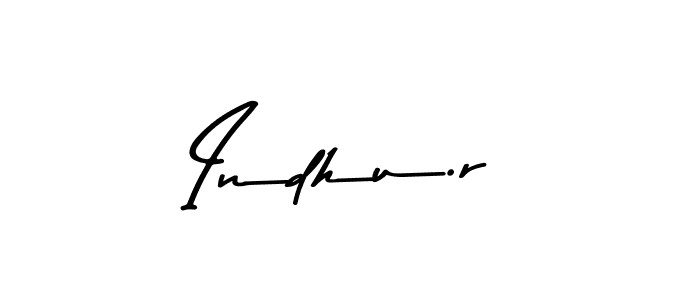 Also You can easily find your signature by using the search form. We will create Indhu.r name handwritten signature images for you free of cost using Asem Kandis PERSONAL USE sign style. Indhu.r signature style 9 images and pictures png