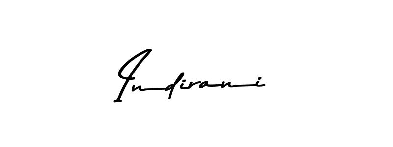 How to make Indirani signature? Asem Kandis PERSONAL USE is a professional autograph style. Create handwritten signature for Indirani name. Indirani signature style 9 images and pictures png