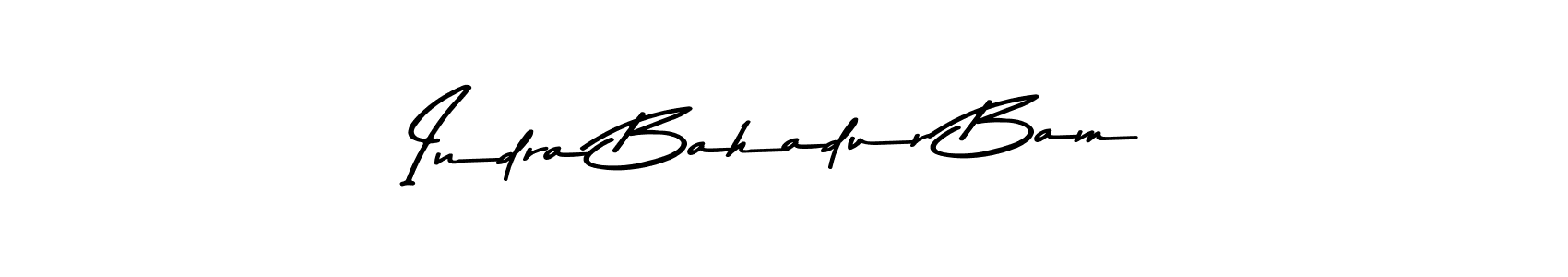 Use a signature maker to create a handwritten signature online. With this signature software, you can design (Asem Kandis PERSONAL USE) your own signature for name Indra Bahadur Bam. Indra Bahadur Bam signature style 9 images and pictures png