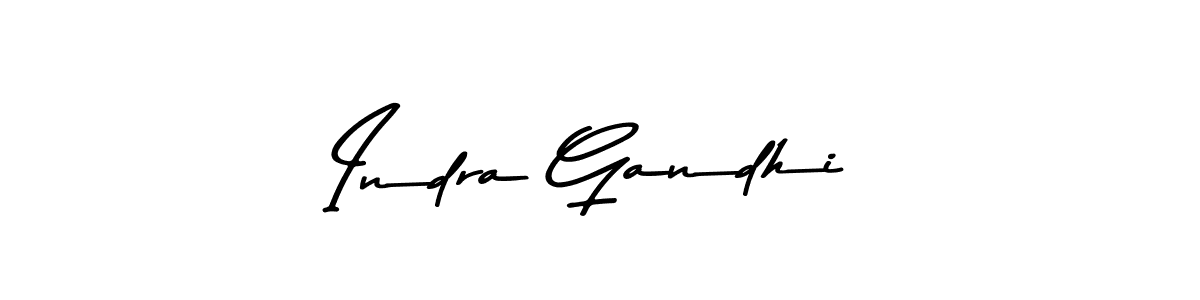 How to make Indra Gandhi name signature. Use Asem Kandis PERSONAL USE style for creating short signs online. This is the latest handwritten sign. Indra Gandhi signature style 9 images and pictures png