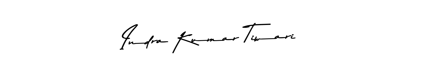 Make a beautiful signature design for name Indra Kumar Tiwari. With this signature (Asem Kandis PERSONAL USE) style, you can create a handwritten signature for free. Indra Kumar Tiwari signature style 9 images and pictures png