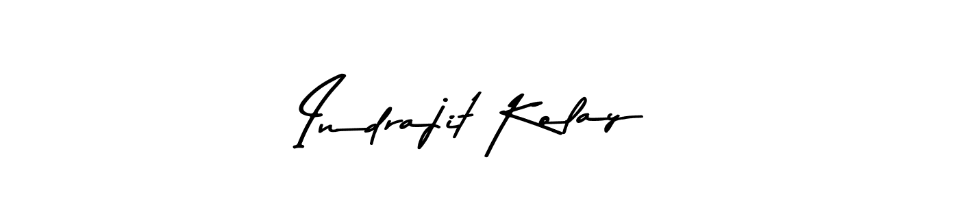 Indrajit Kolay stylish signature style. Best Handwritten Sign (Asem Kandis PERSONAL USE) for my name. Handwritten Signature Collection Ideas for my name Indrajit Kolay. Indrajit Kolay signature style 9 images and pictures png