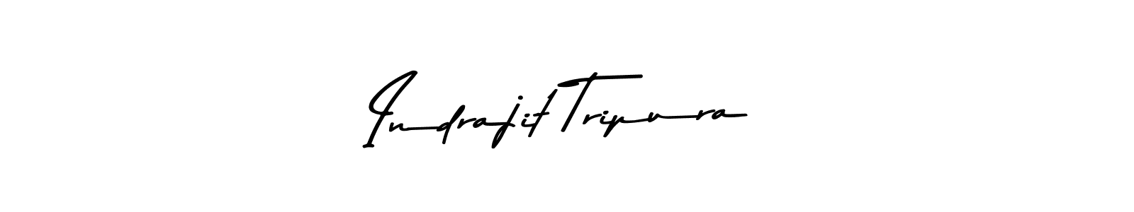 Make a beautiful signature design for name Indrajit Tripura. With this signature (Asem Kandis PERSONAL USE) style, you can create a handwritten signature for free. Indrajit Tripura signature style 9 images and pictures png