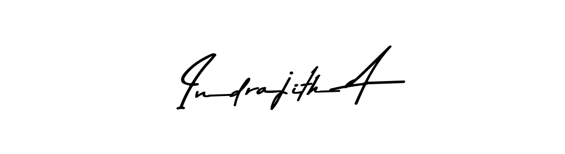 Asem Kandis PERSONAL USE is a professional signature style that is perfect for those who want to add a touch of class to their signature. It is also a great choice for those who want to make their signature more unique. Get Indrajith A name to fancy signature for free. Indrajith A signature style 9 images and pictures png