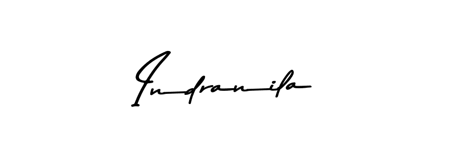 You should practise on your own different ways (Asem Kandis PERSONAL USE) to write your name (Indranila) in signature. don't let someone else do it for you. Indranila signature style 9 images and pictures png