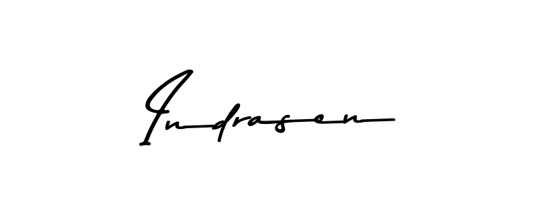 You should practise on your own different ways (Asem Kandis PERSONAL USE) to write your name (Indrasen) in signature. don't let someone else do it for you. Indrasen signature style 9 images and pictures png