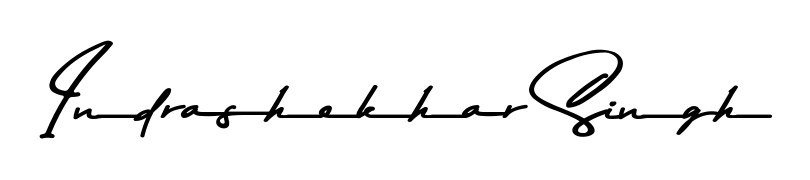 Download transparent PNG signature for name Indrashekhar Singh styled with Asem Kandis PERSONAL USE font. Ready to paste directly into PDF and Word agreements. Indrashekhar Singh signature style 9 images and pictures png