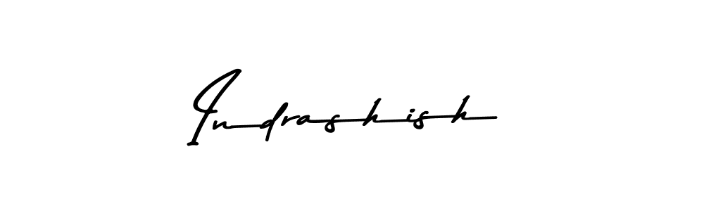 Make a beautiful signature design for name Indrashish. With this signature (Asem Kandis PERSONAL USE) style, you can create a handwritten signature for free. Indrashish signature style 9 images and pictures png