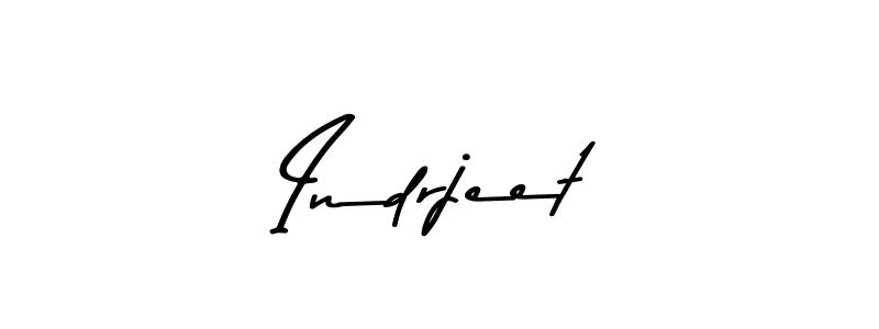 Use a signature maker to create a handwritten signature online. With this signature software, you can design (Asem Kandis PERSONAL USE) your own signature for name Indrjeet. Indrjeet signature style 9 images and pictures png