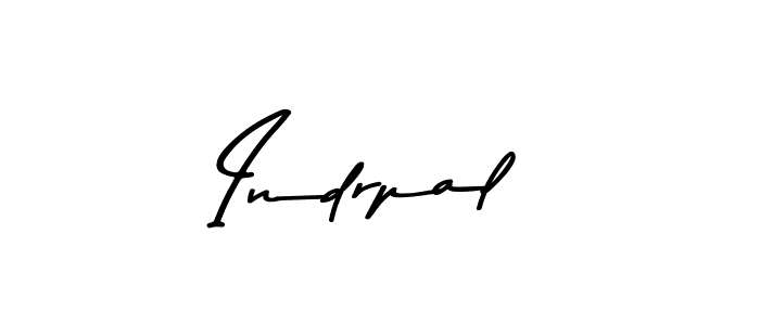 Indrpal stylish signature style. Best Handwritten Sign (Asem Kandis PERSONAL USE) for my name. Handwritten Signature Collection Ideas for my name Indrpal. Indrpal signature style 9 images and pictures png