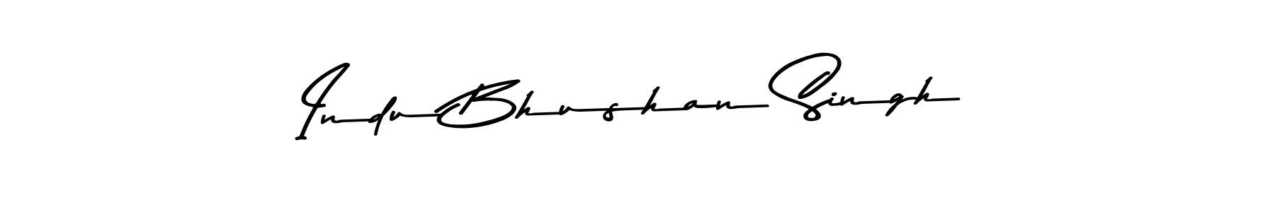 if you are searching for the best signature style for your name Indu Bhushan Singh. so please give up your signature search. here we have designed multiple signature styles  using Asem Kandis PERSONAL USE. Indu Bhushan Singh signature style 9 images and pictures png