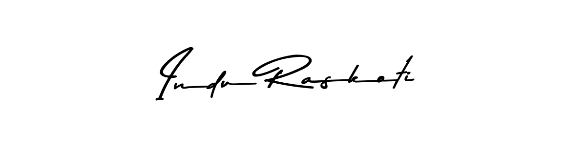 Use a signature maker to create a handwritten signature online. With this signature software, you can design (Asem Kandis PERSONAL USE) your own signature for name Indu Raskoti. Indu Raskoti signature style 9 images and pictures png