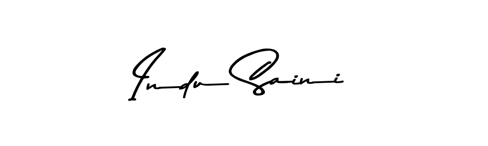 You should practise on your own different ways (Asem Kandis PERSONAL USE) to write your name (Indu Saini) in signature. don't let someone else do it for you. Indu Saini signature style 9 images and pictures png