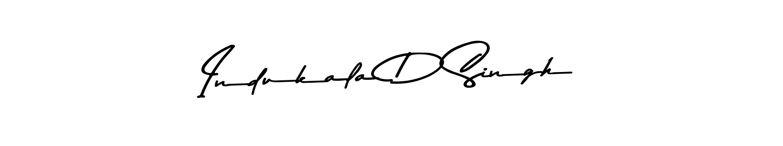 Make a beautiful signature design for name Indukala D Singh. Use this online signature maker to create a handwritten signature for free. Indukala D Singh signature style 9 images and pictures png