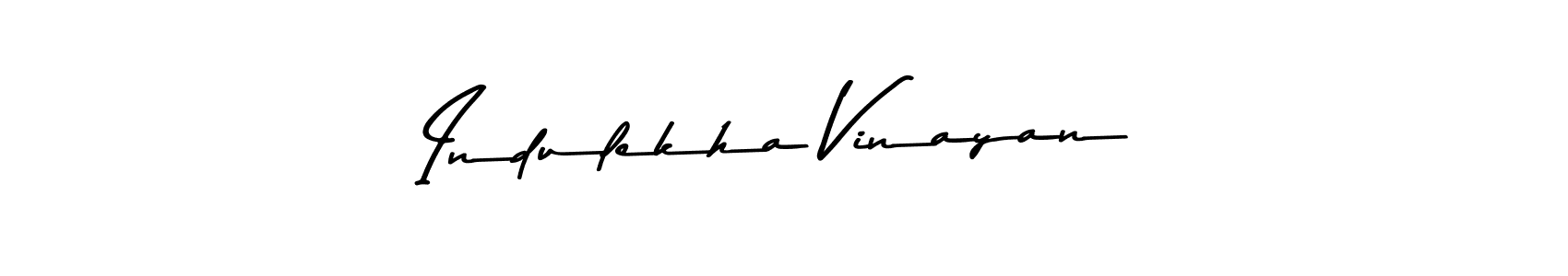 Design your own signature with our free online signature maker. With this signature software, you can create a handwritten (Asem Kandis PERSONAL USE) signature for name Indulekha Vinayan. Indulekha Vinayan signature style 9 images and pictures png
