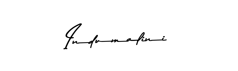 Indumalini stylish signature style. Best Handwritten Sign (Asem Kandis PERSONAL USE) for my name. Handwritten Signature Collection Ideas for my name Indumalini. Indumalini signature style 9 images and pictures png