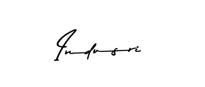 Make a beautiful signature design for name Indusri. Use this online signature maker to create a handwritten signature for free. Indusri signature style 9 images and pictures png