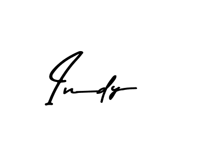 Design your own signature with our free online signature maker. With this signature software, you can create a handwritten (Asem Kandis PERSONAL USE) signature for name Indy. Indy signature style 9 images and pictures png