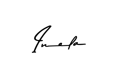 Also You can easily find your signature by using the search form. We will create Inela name handwritten signature images for you free of cost using Asem Kandis PERSONAL USE sign style. Inela signature style 9 images and pictures png