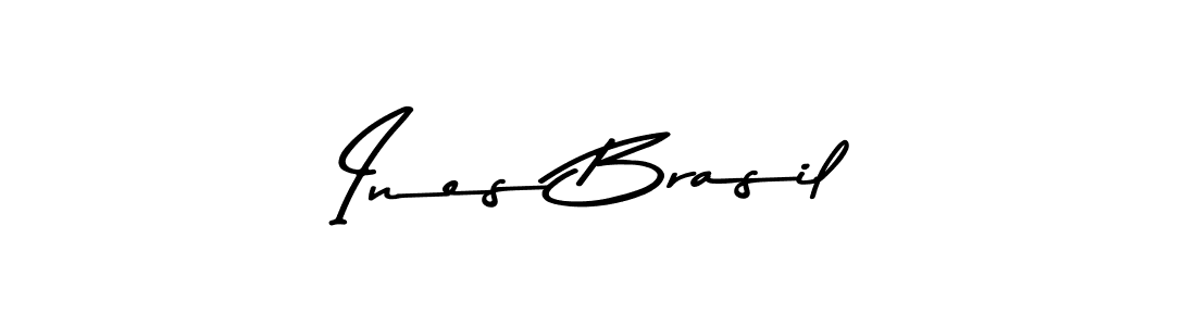 Also You can easily find your signature by using the search form. We will create Ines Brasil name handwritten signature images for you free of cost using Asem Kandis PERSONAL USE sign style. Ines Brasil signature style 9 images and pictures png