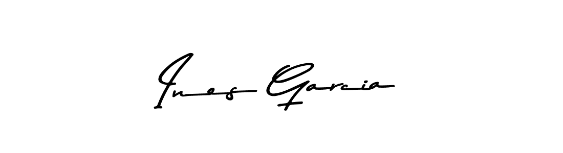 Use a signature maker to create a handwritten signature online. With this signature software, you can design (Asem Kandis PERSONAL USE) your own signature for name Ines Garcia. Ines Garcia signature style 9 images and pictures png