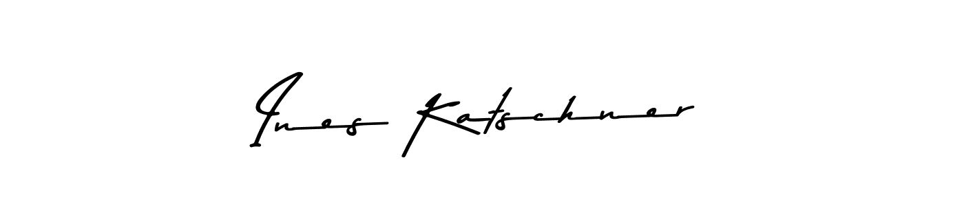 if you are searching for the best signature style for your name Ines Katschner. so please give up your signature search. here we have designed multiple signature styles  using Asem Kandis PERSONAL USE. Ines Katschner signature style 9 images and pictures png