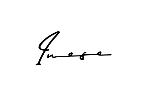 Design your own signature with our free online signature maker. With this signature software, you can create a handwritten (Asem Kandis PERSONAL USE) signature for name Inese. Inese signature style 9 images and pictures png