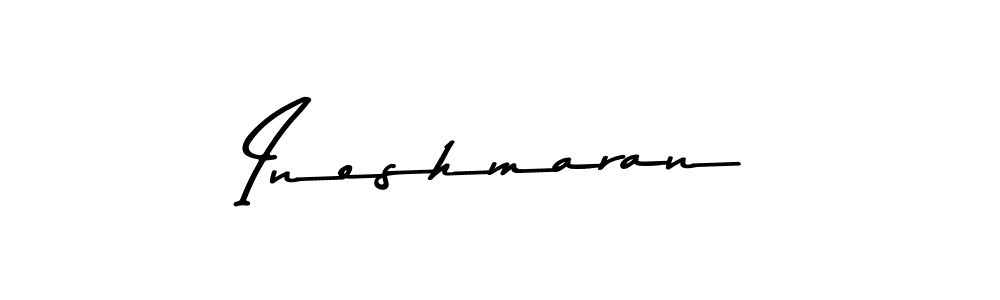 Here are the top 10 professional signature styles for the name Ineshmaran. These are the best autograph styles you can use for your name. Ineshmaran signature style 9 images and pictures png