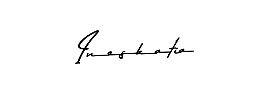 How to Draw Ineskatia signature style? Asem Kandis PERSONAL USE is a latest design signature styles for name Ineskatia. Ineskatia signature style 9 images and pictures png