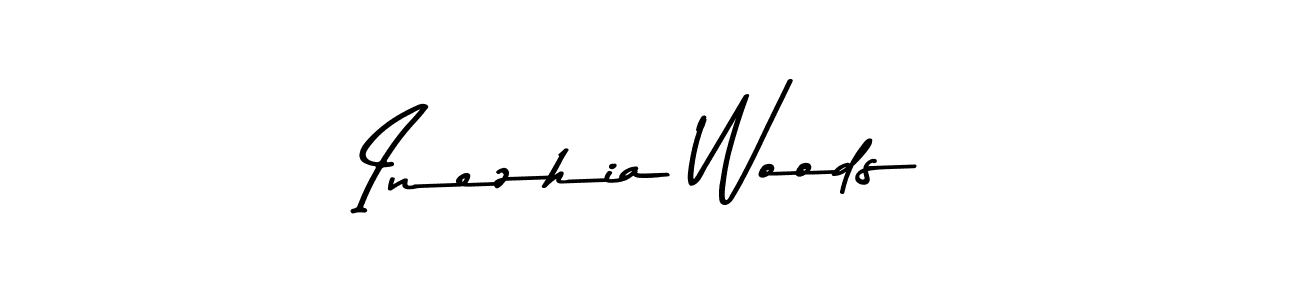 Create a beautiful signature design for name Inezhia Woods. With this signature (Asem Kandis PERSONAL USE) fonts, you can make a handwritten signature for free. Inezhia Woods signature style 9 images and pictures png