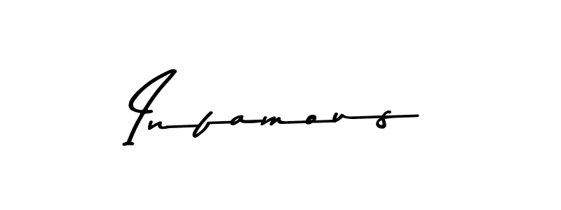 You should practise on your own different ways (Asem Kandis PERSONAL USE) to write your name (Infamous) in signature. don't let someone else do it for you. Infamous signature style 9 images and pictures png