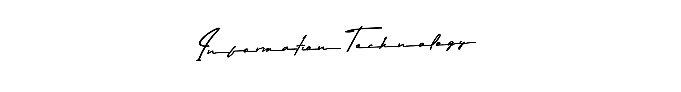 How to make Information Technology signature? Asem Kandis PERSONAL USE is a professional autograph style. Create handwritten signature for Information Technology name. Information Technology signature style 9 images and pictures png
