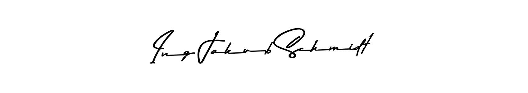 Use a signature maker to create a handwritten signature online. With this signature software, you can design (Asem Kandis PERSONAL USE) your own signature for name Ing Jakub Schmidt. Ing Jakub Schmidt signature style 9 images and pictures png