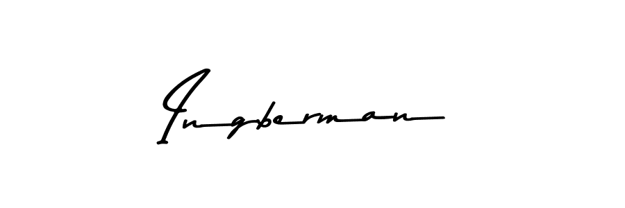 It looks lik you need a new signature style for name Ingberman. Design unique handwritten (Asem Kandis PERSONAL USE) signature with our free signature maker in just a few clicks. Ingberman signature style 9 images and pictures png