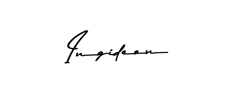 The best way (Asem Kandis PERSONAL USE) to make a short signature is to pick only two or three words in your name. The name Ingideon include a total of six letters. For converting this name. Ingideon signature style 9 images and pictures png